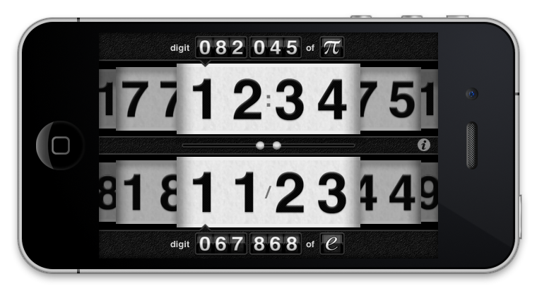 piClock on iPhone